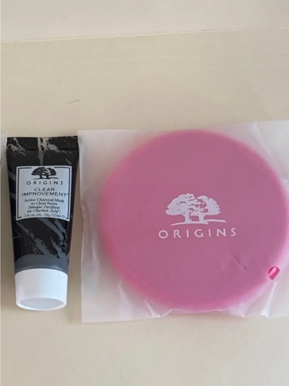 ORIGINS 2p Sampler Set Charcoal Mask Compact NIB